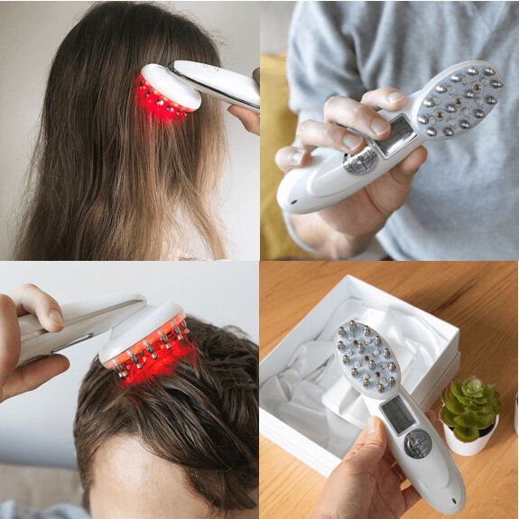 LED Hair Therapy Brush